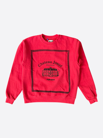 Gallery Dept Red & Black Musique Graphic Sweater