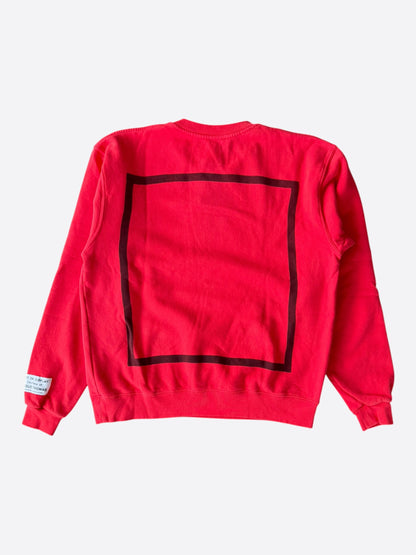 Gallery Dept Red & Black Musique Graphic Sweater