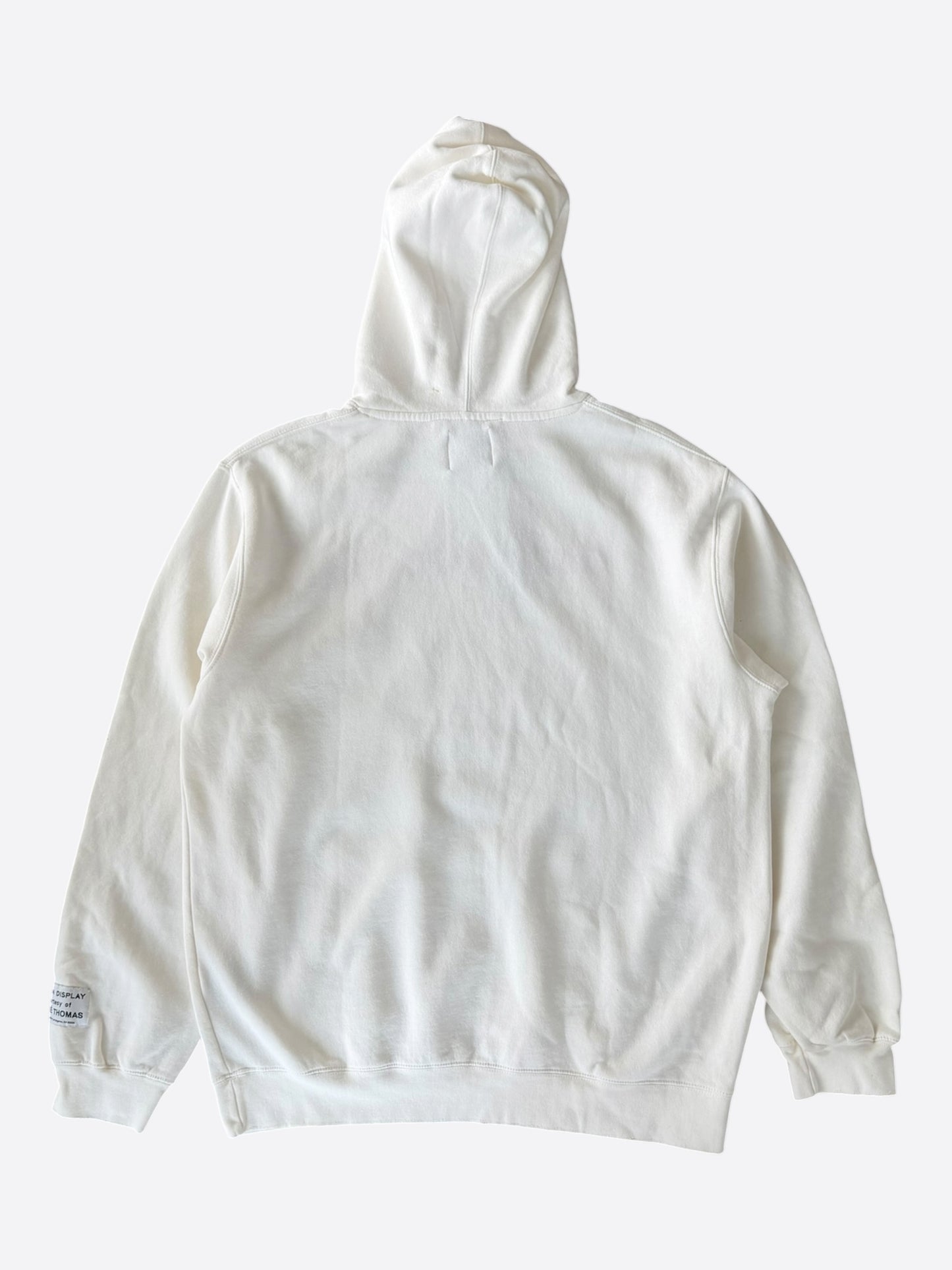 Gallery Dept White Stop Being Racist Reversible Hoodie