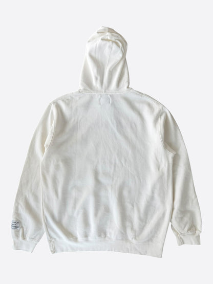 Gallery Dept White Stop Being Racist Reversible Hoodie