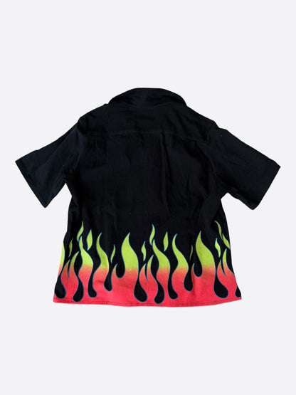 Gallery Dept Black & Multicolor Flame Parker Button Up Shirt