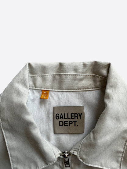 Gallery Dept Beige & Orange Logo Montecito Jacket