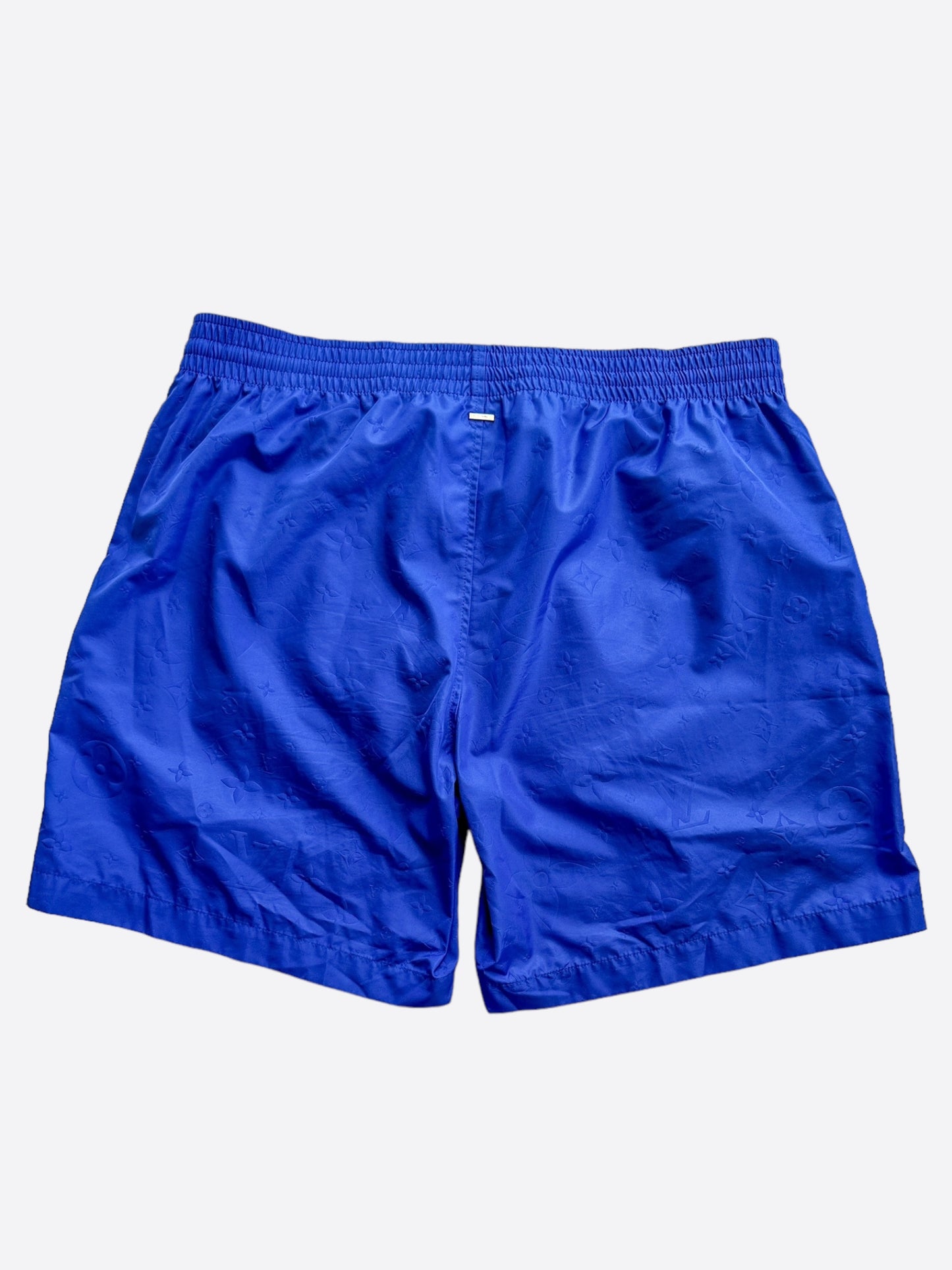 Louis Vuitton Blue Monogram Swim Shorts