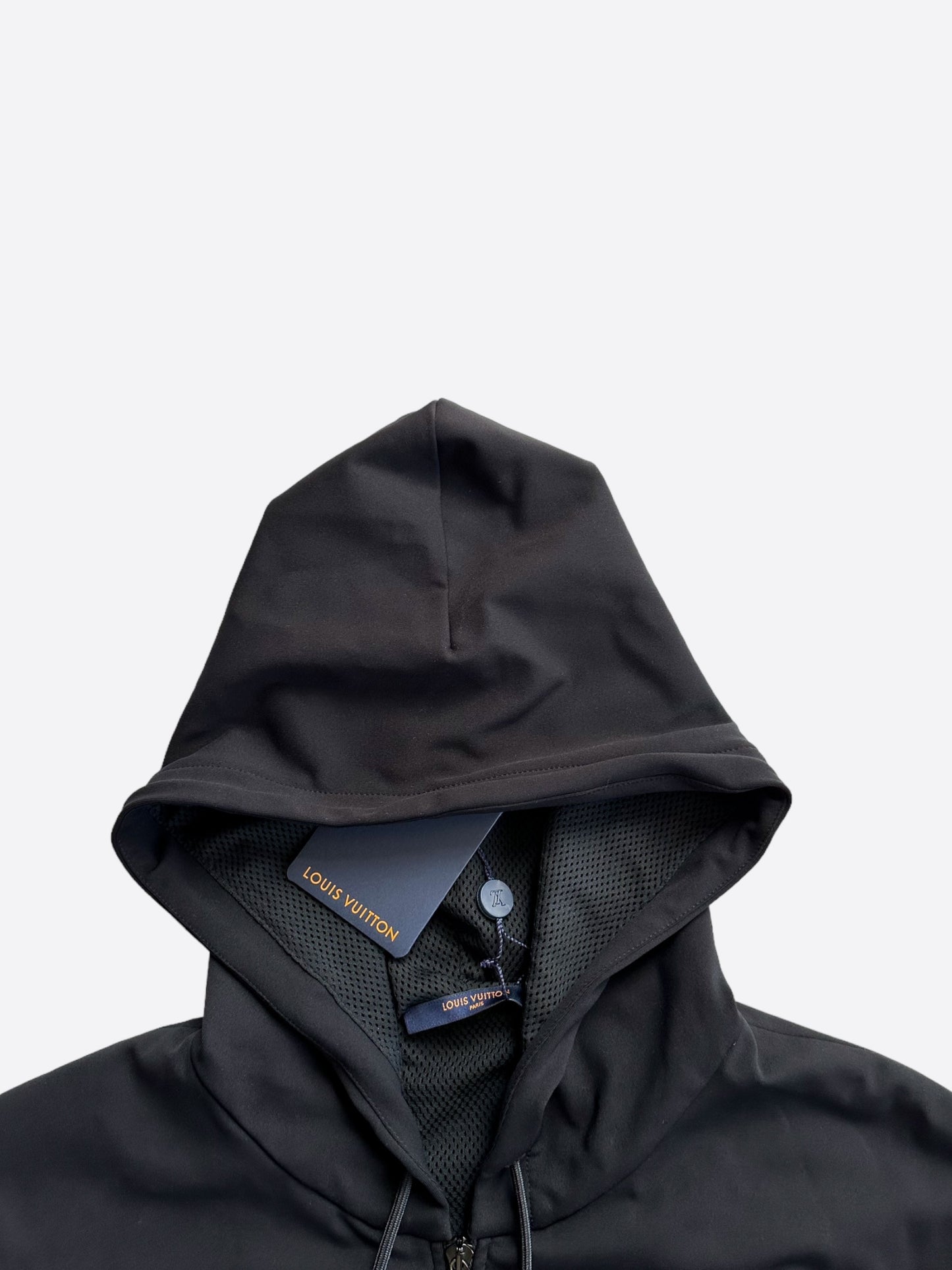 Louis Vuitton Nigo Black Logo Zip Up Windbreaker