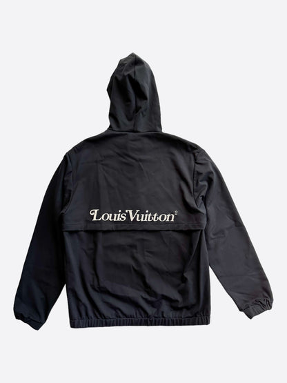 Louis Vuitton Nigo Black Logo Zip Up Windbreaker