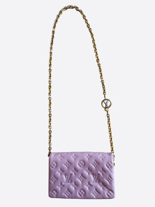 Louis Vuitton Purple Monogram Pochette Coussins