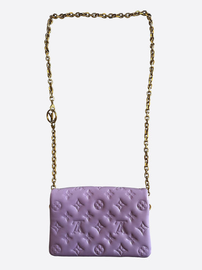 Louis Vuitton Purple Monogram Pochette Coussins