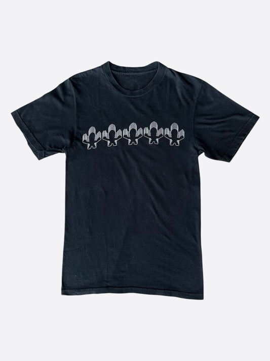 Chrome Hearts Black & White Foti Graphic T-Shirt