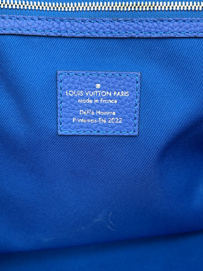 Louis Vuitton Pink & Purple Taurillon Illusion Monogram Keepall 50