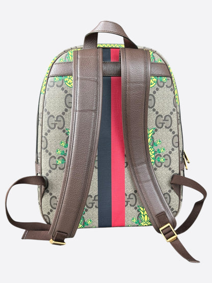 Gucci Beige GG Monogram Pineapple backpack