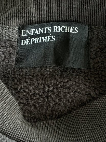 Enfants Riches Deprimes Faded Black & White Sleep Sound Graphic Sweater