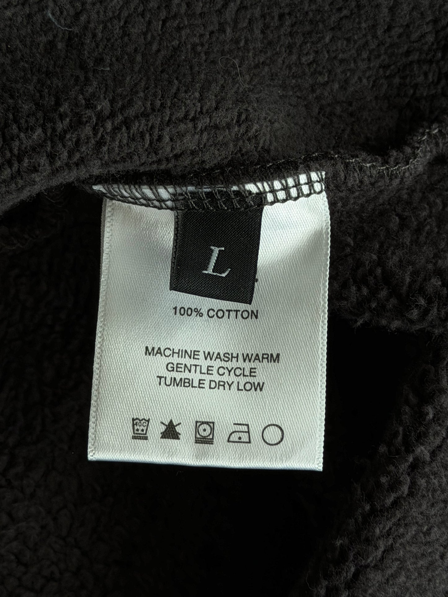 Enfants Riches Deprimes Faded Black & White Sleep Sound Graphic Sweater