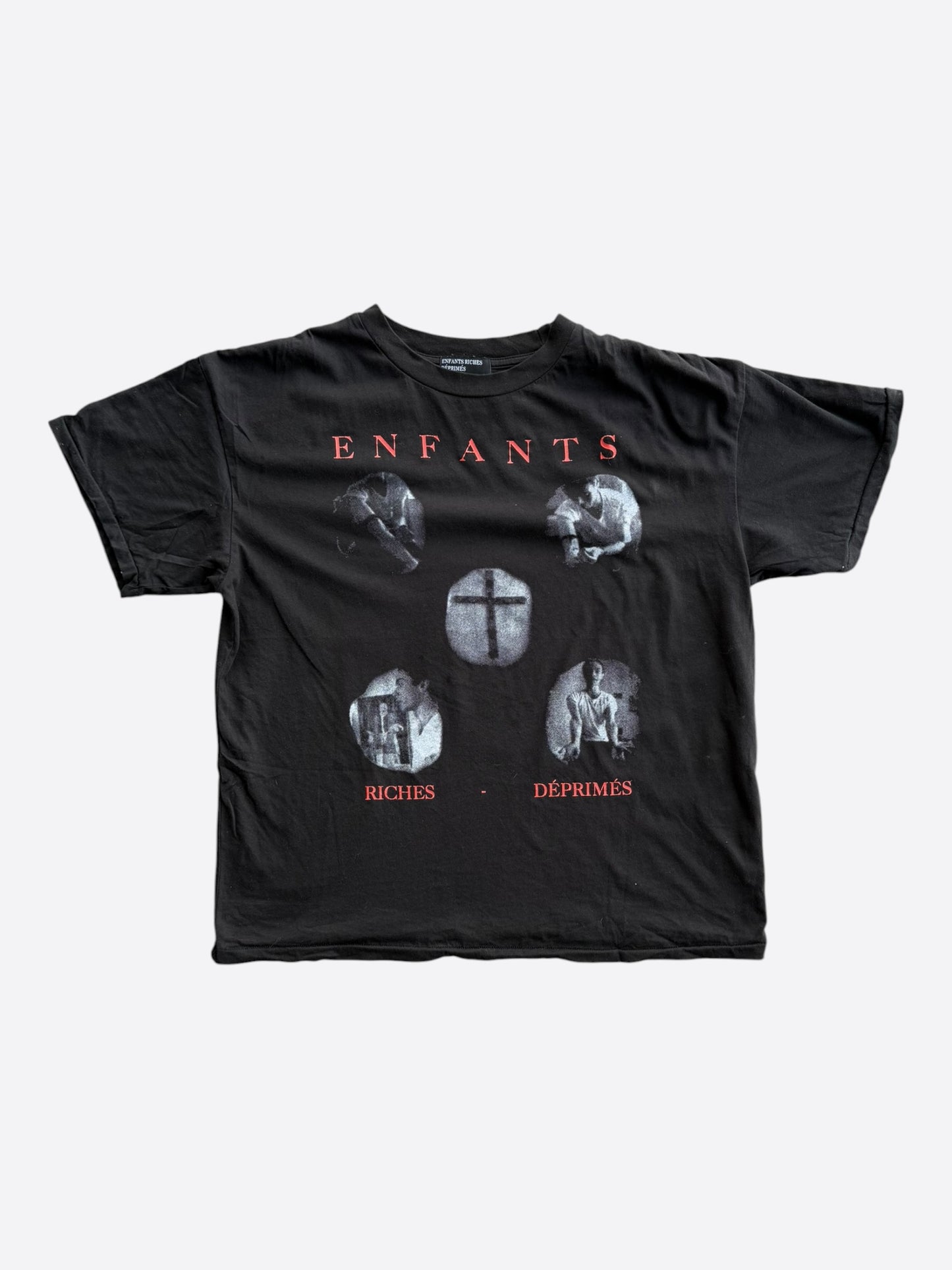 Enfants Riches Deprimes Faded Black Narcotica T-Shirt