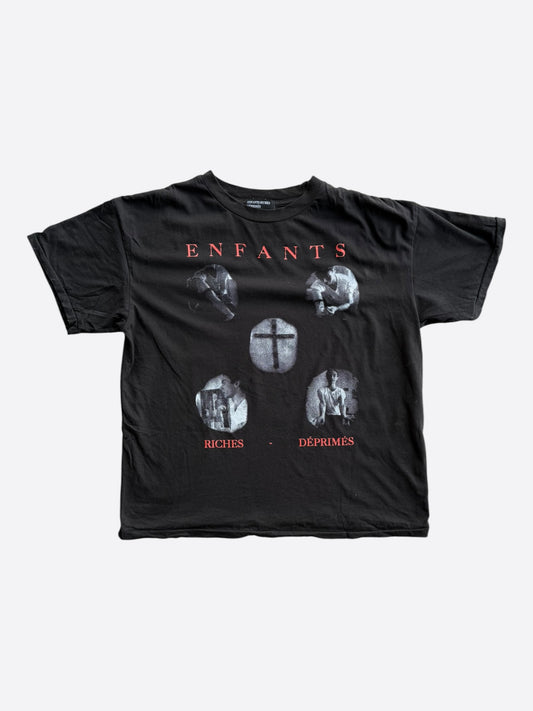 Enfants Riches Deprimes Faded Black Narcotica T-Shirt