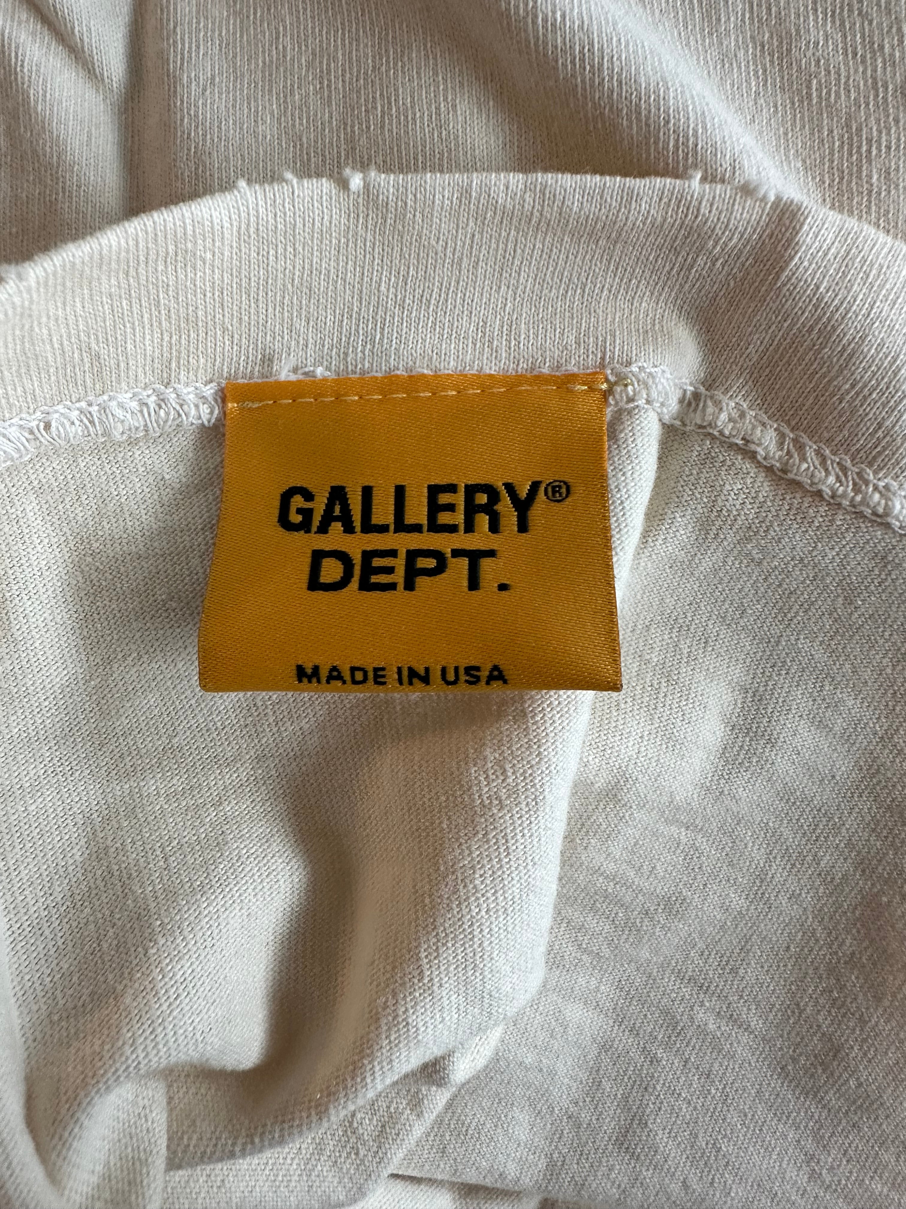 Gallery Dept Antique White Dead Batteries T-Shirt