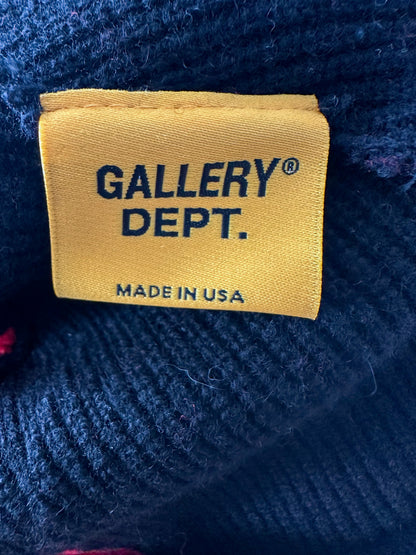 Gallery Dept Black & Red Topanga Logo Beanie