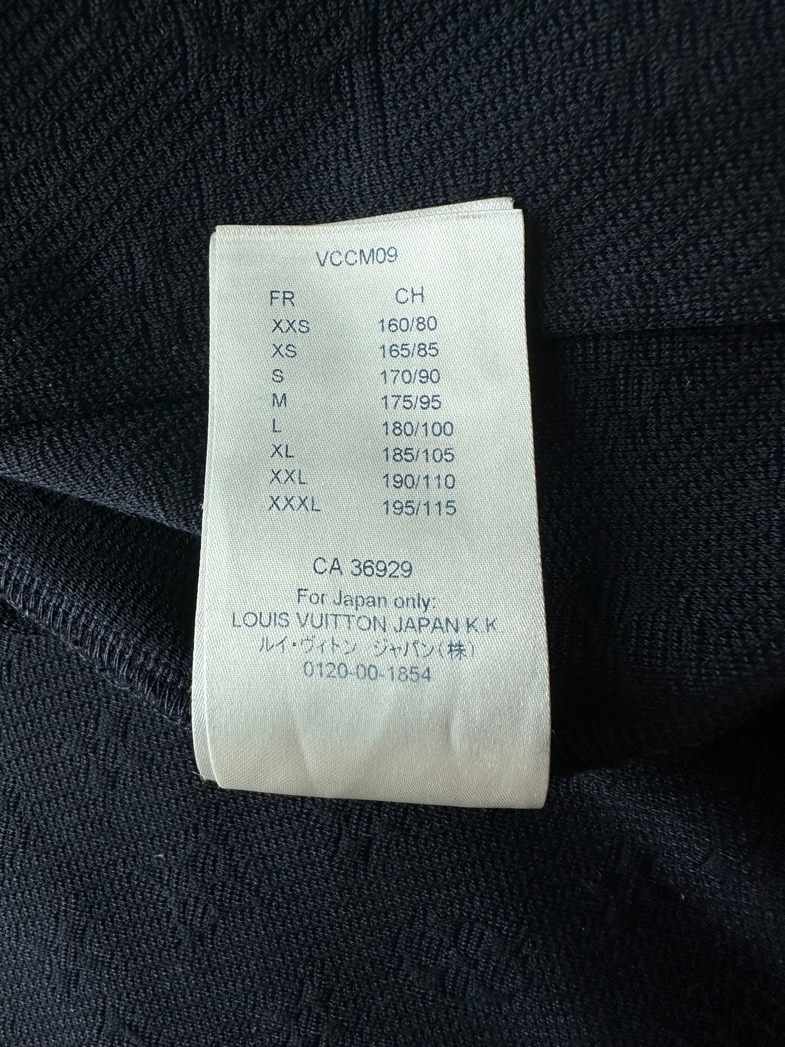 Louis Vuitton Navy Monogram Track jacket