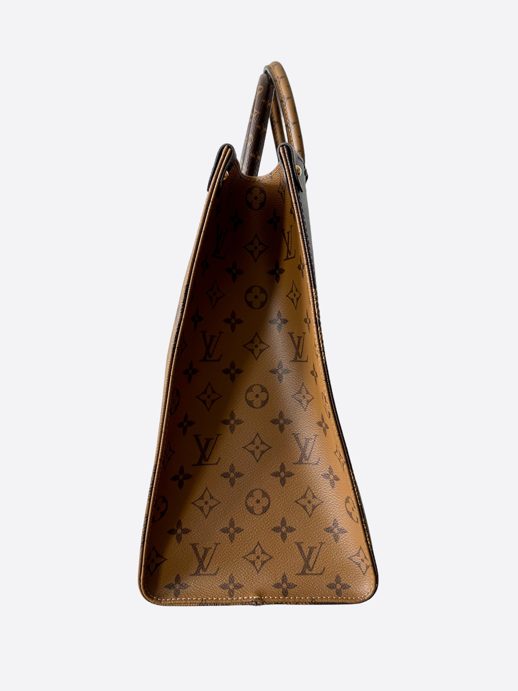 Louis Vuitton Vintage Monogram Hobo Bag Brown