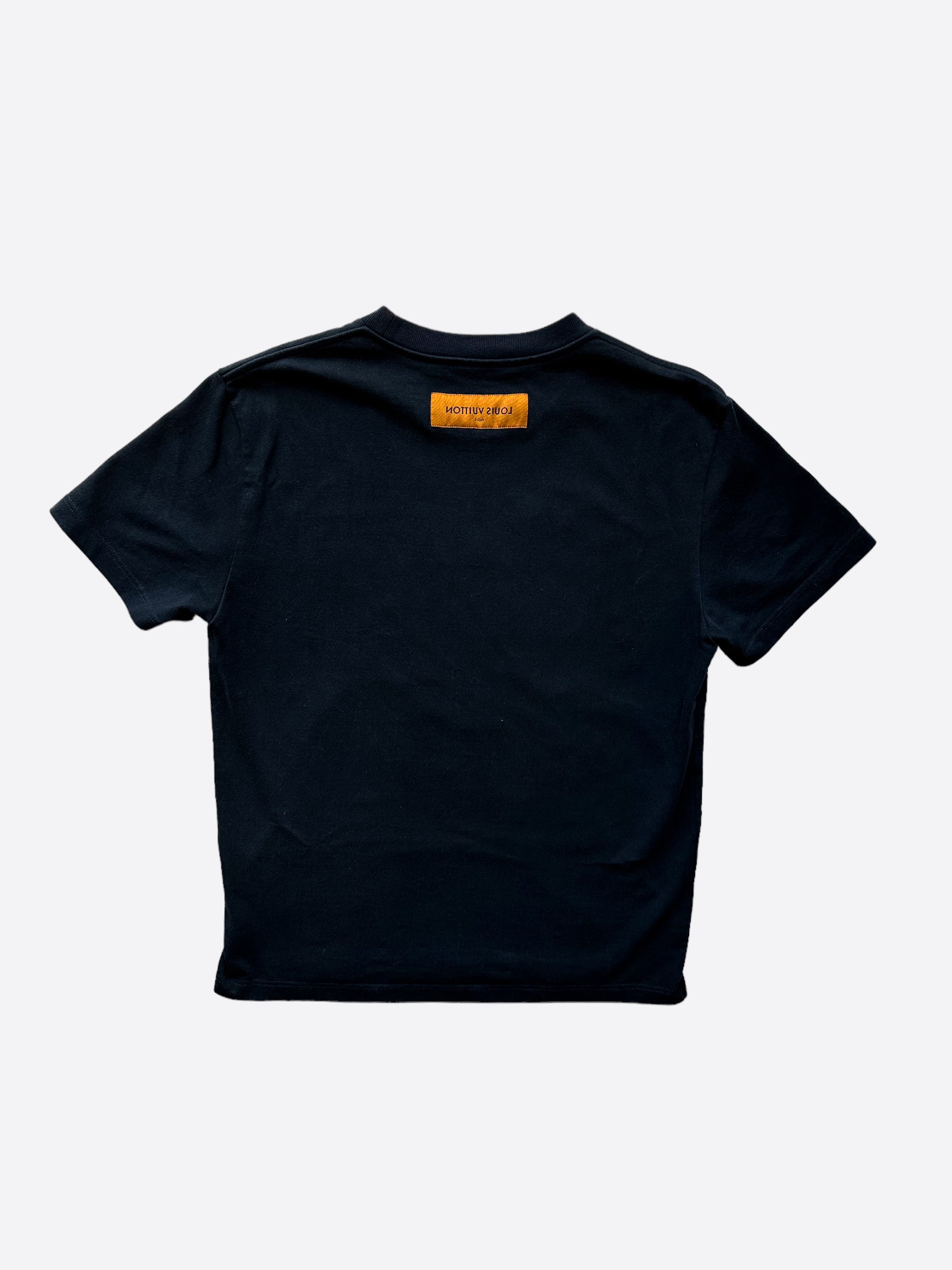 LOUIS VUITTON RM202M NPG HJY03W Logo Stitch embroidery T-Shirt XL