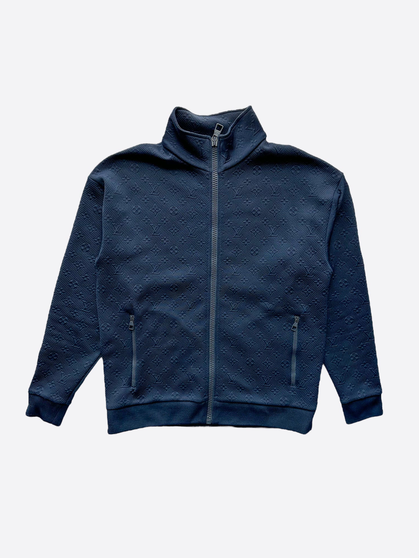 Louis Vuitton Mens Track Jackets, Navy, S