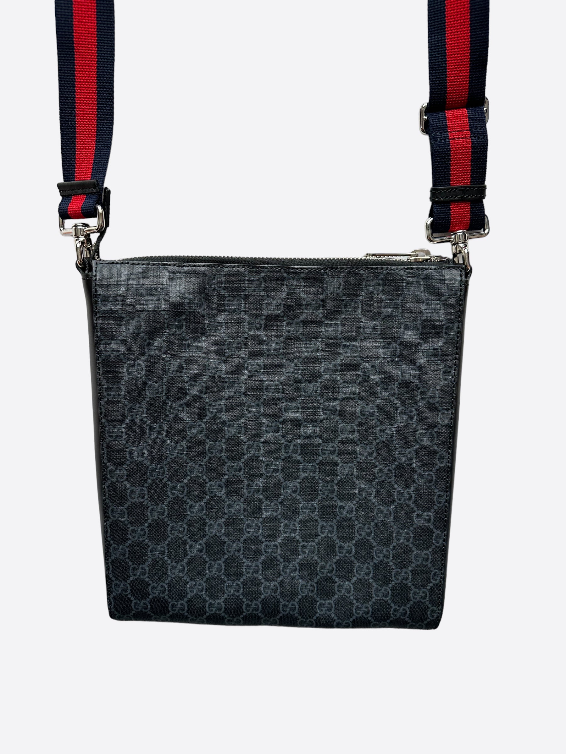 Gg black small online messenger bag