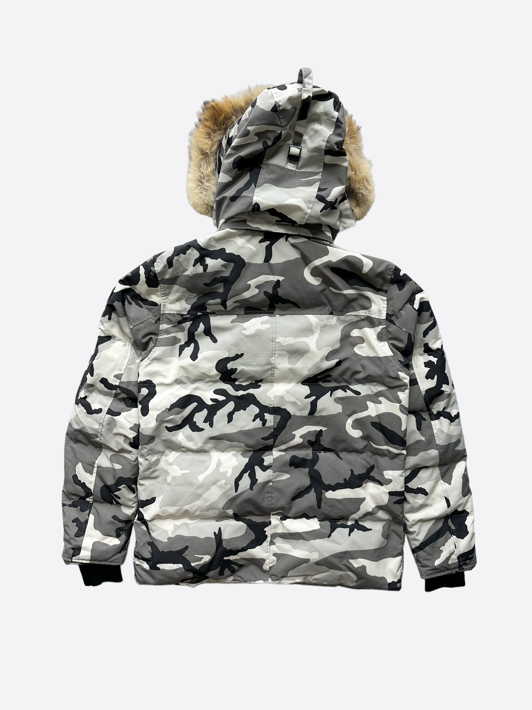 Wyndham parka black label clearance grey camo