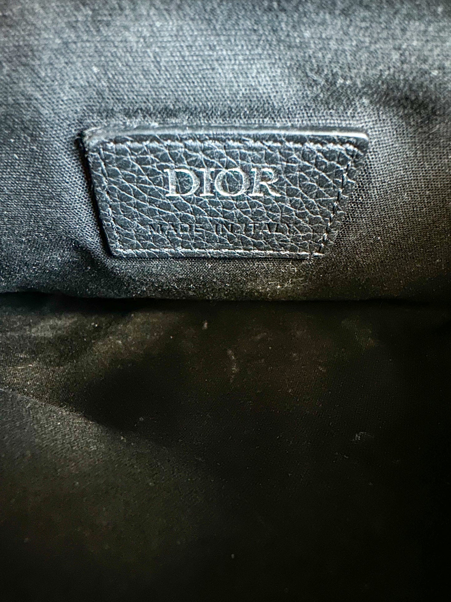 Dior Beige Oblique Saddle Bag