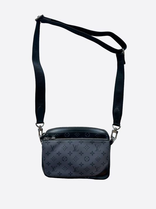 Louis Vuitton Reverse Monogram Eclipse Trio Messenger Bag