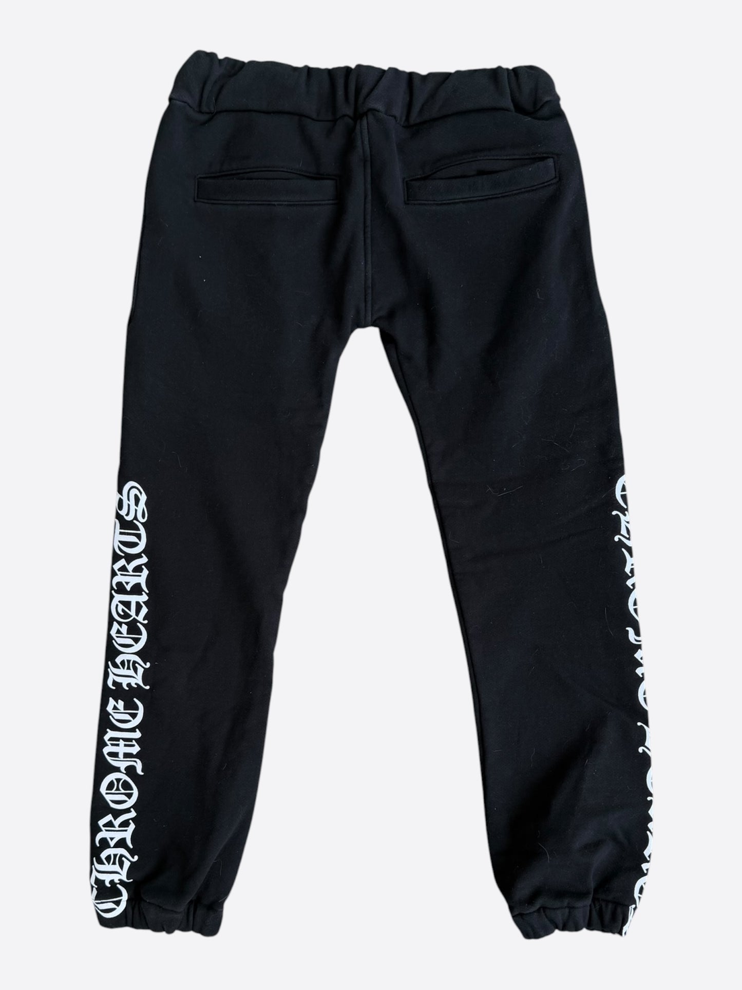 Chrome Hearts Black & White Logo Sweatpants