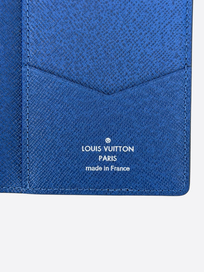 Louis Vuitton Blue Taigarama Monogram Pocket Organizer