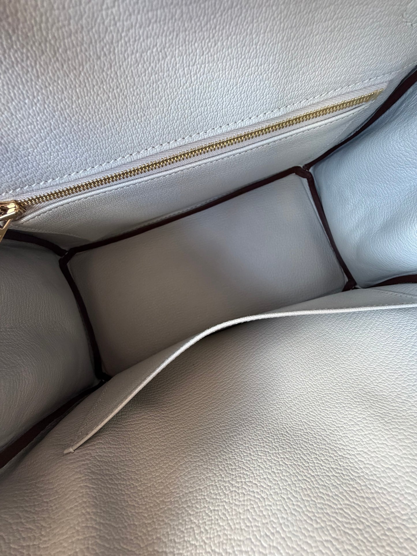 Hermes Sakura Bi-Color Chevre & Gold Hardware Birkin 25