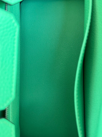 Hermes Vert Comics Togo & Palladium Hardware Birkin 25