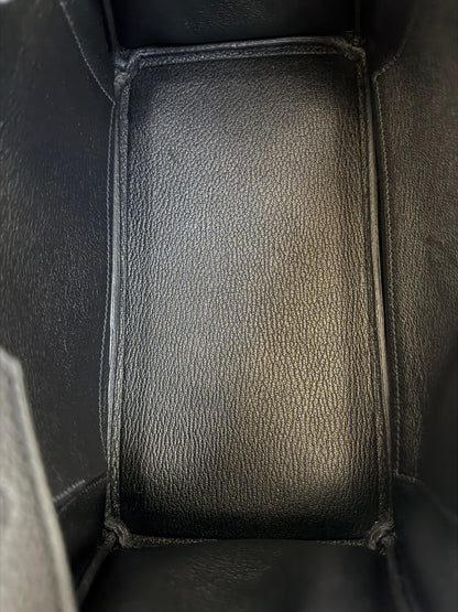 Hermes Black Togo & Rose Gold Hardware Birkin 25