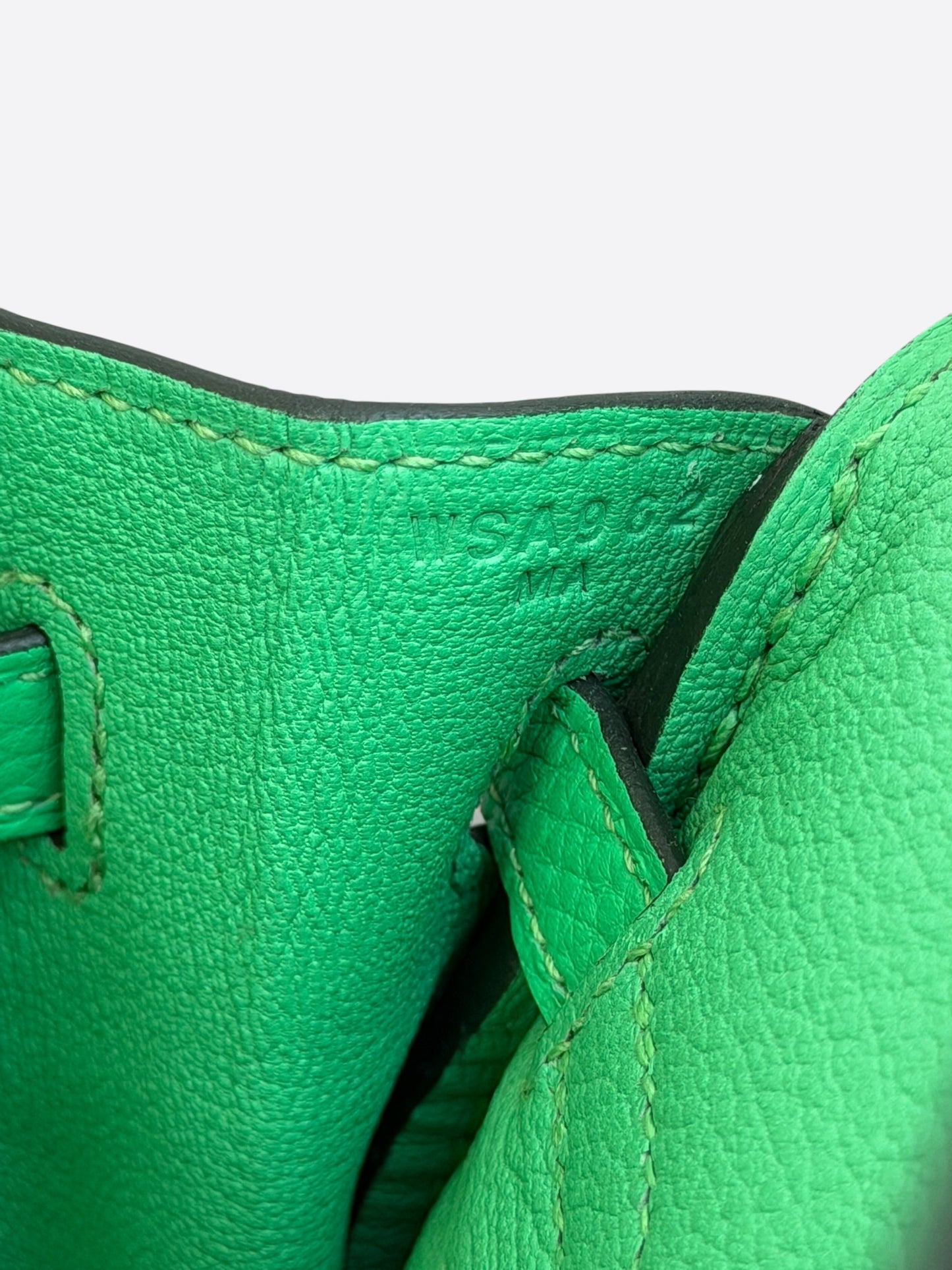 Hermes Vert Comics Togo & Palladium Hardware Birkin 25