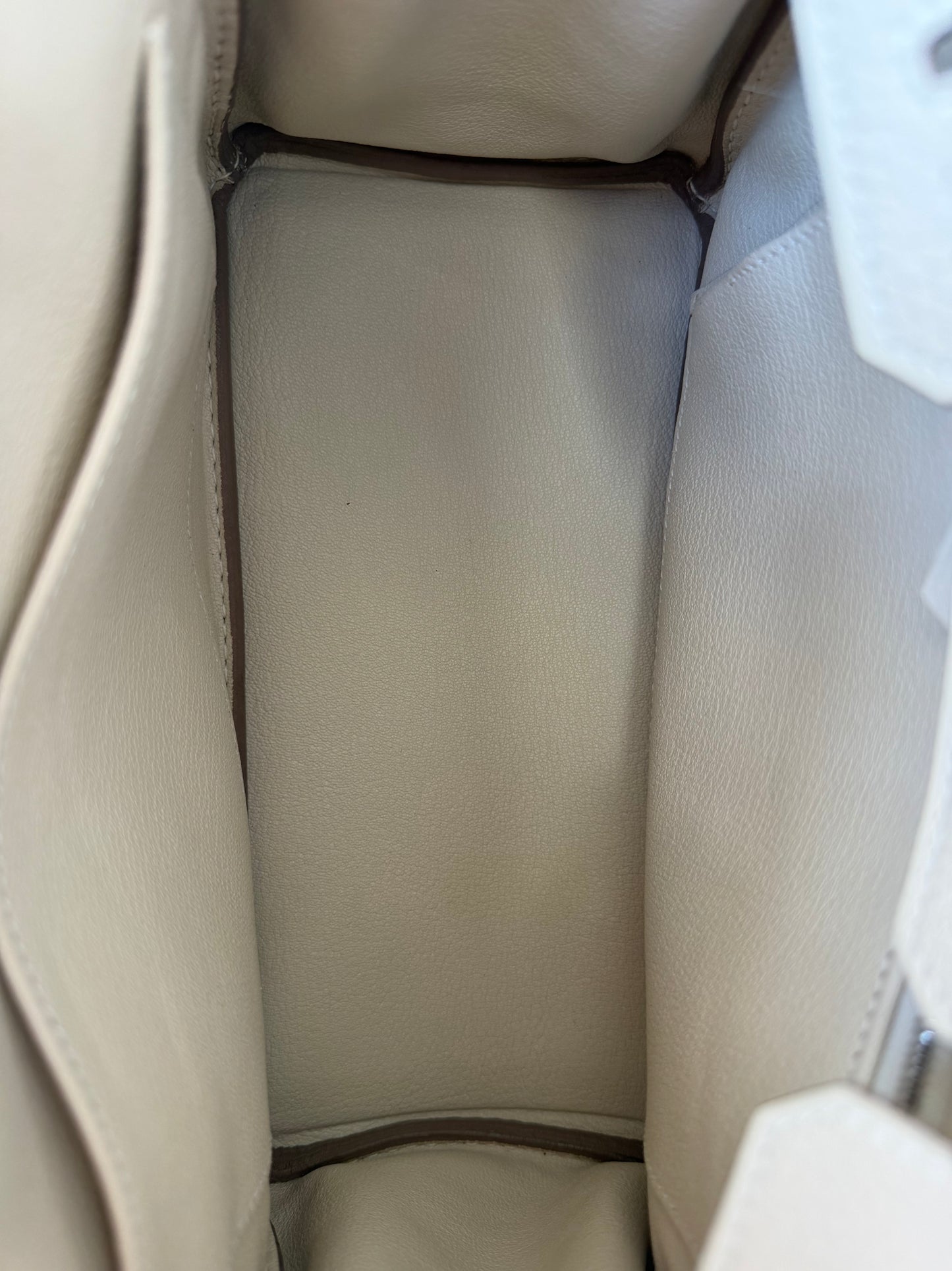 Hermes Craie Togo & Palladium Hardware Birkin 25