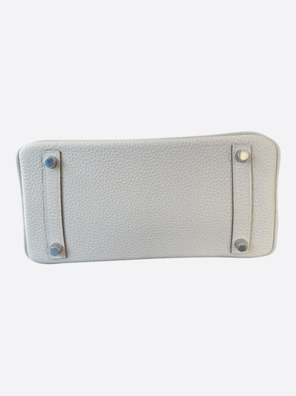 Hermes Craie Togo & Palladium Hardware Birkin 25