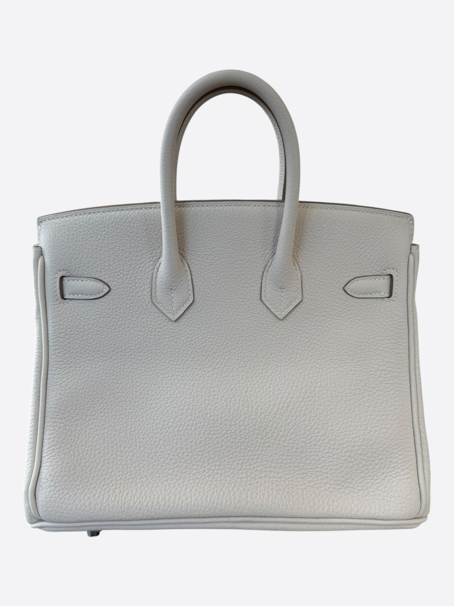Hermes Craie Togo & Palladium Hardware Birkin 25