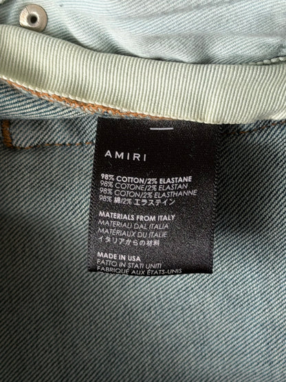 Amiri Clay Indigo Distressed MX1 Jeans