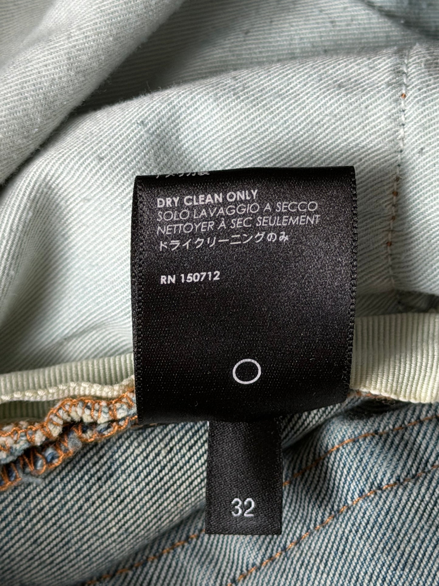 Amiri Clay Indigo Distressed MX1 Jeans