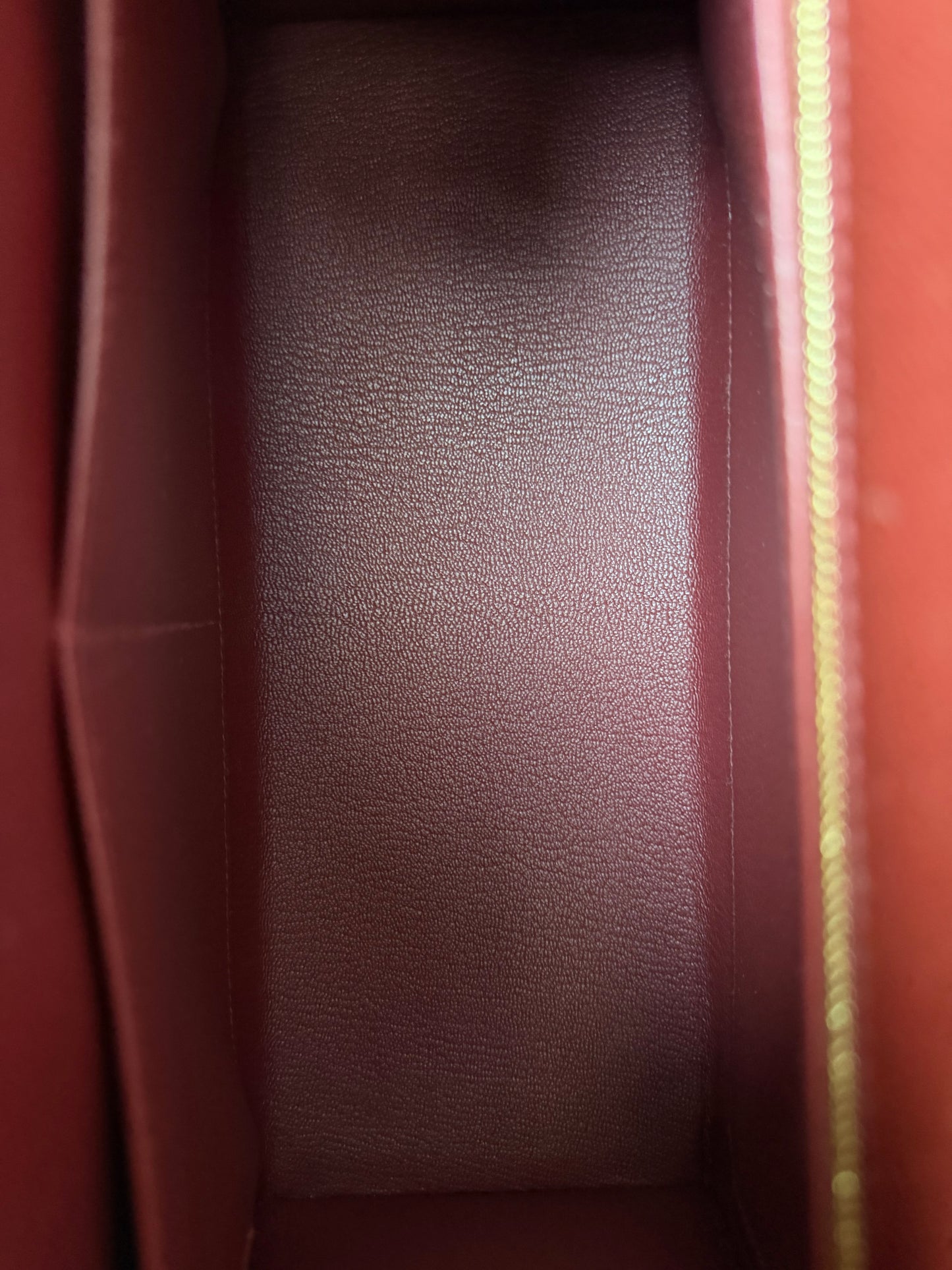 Hermes Rouge H Epsom & Gold Hardware Kelly 28