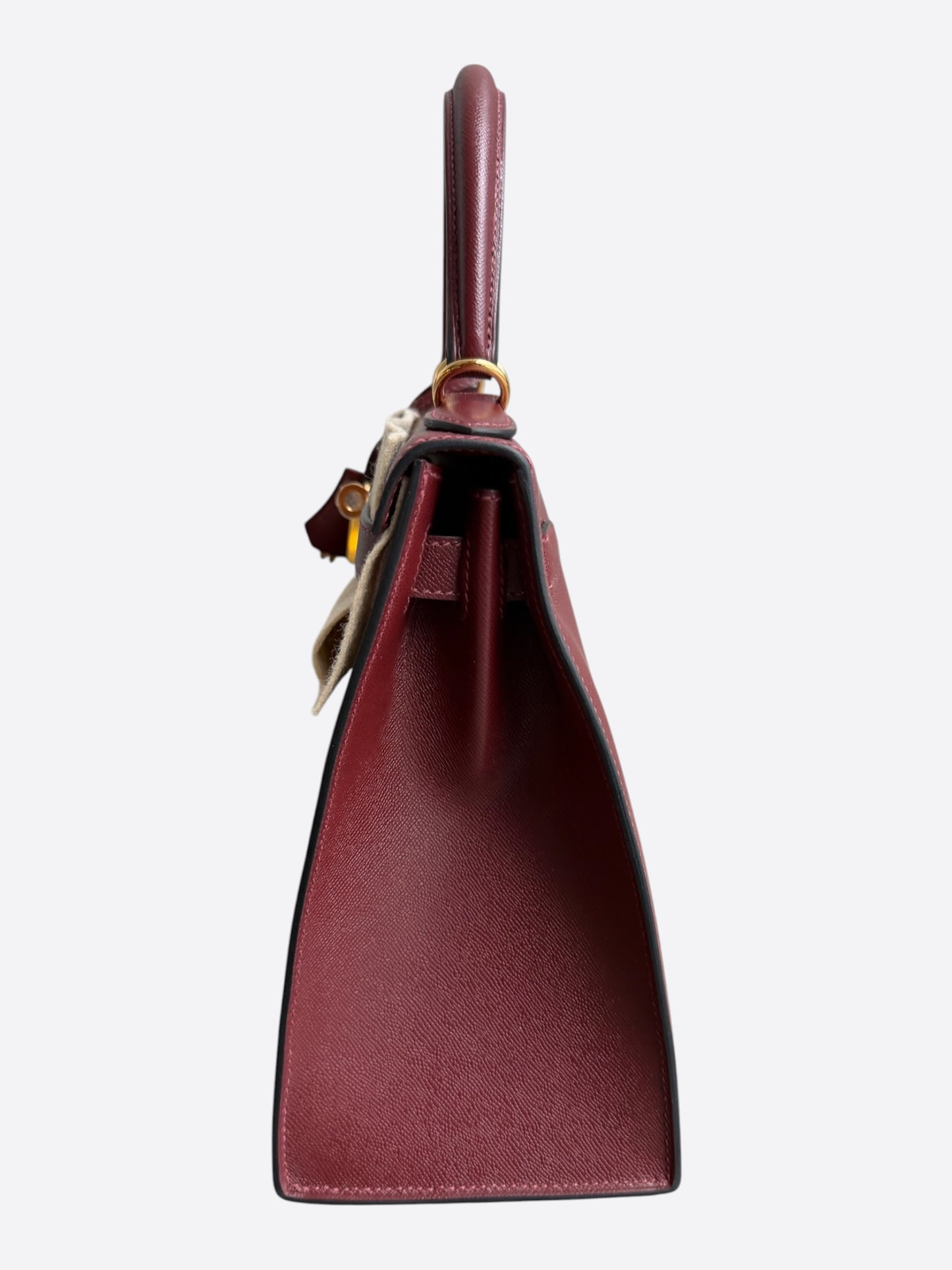 Hermes Rouge H Epsom & Gold Hardware Kelly 28