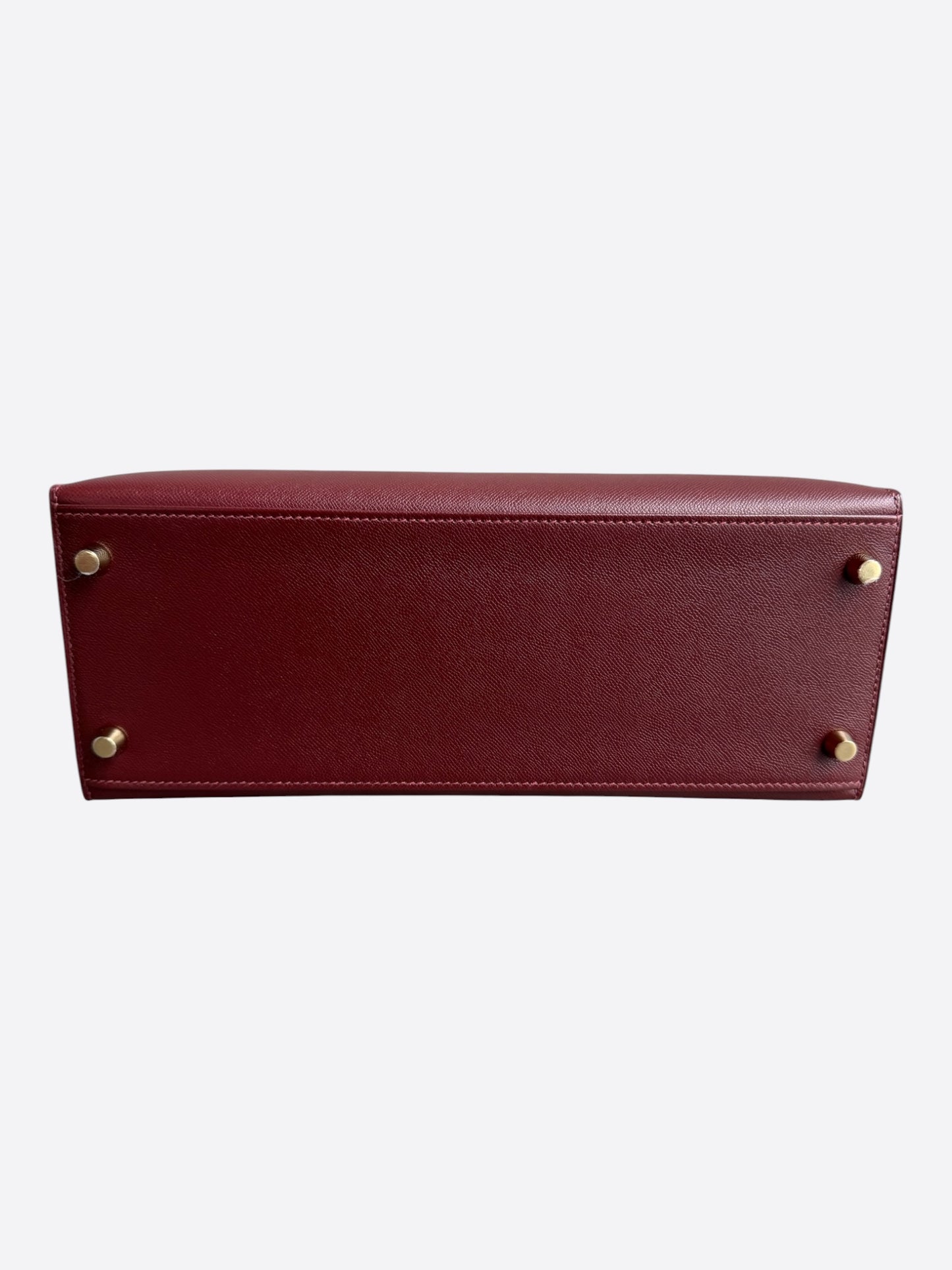 Hermes Rouge H Epsom & Gold Hardware Kelly 28