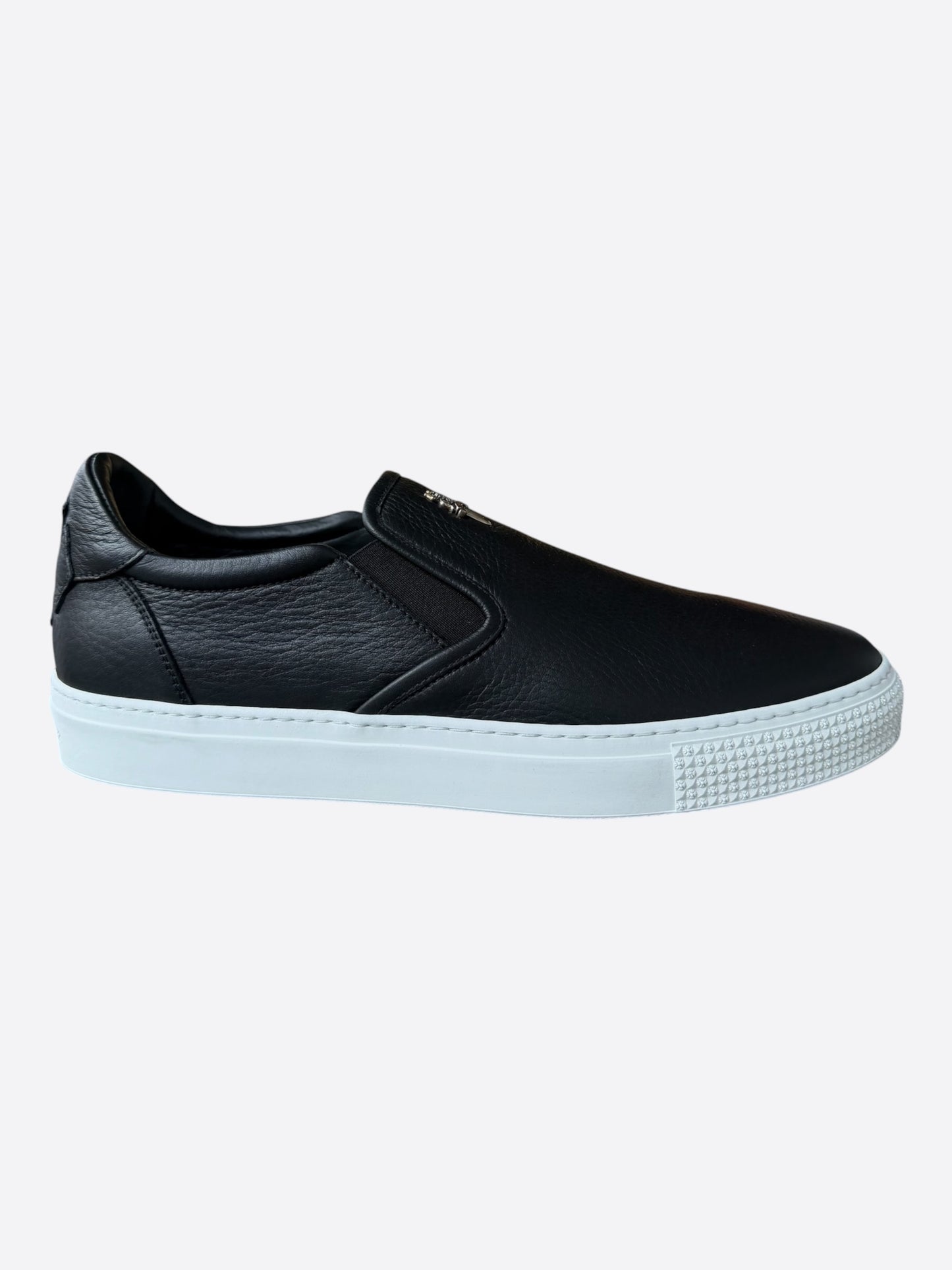 Chrome Hearts Black Dagger Slip On Sneakers