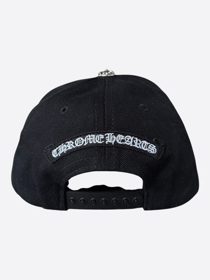 Chrome Hearts Black & White Horseshoe Logo Hat