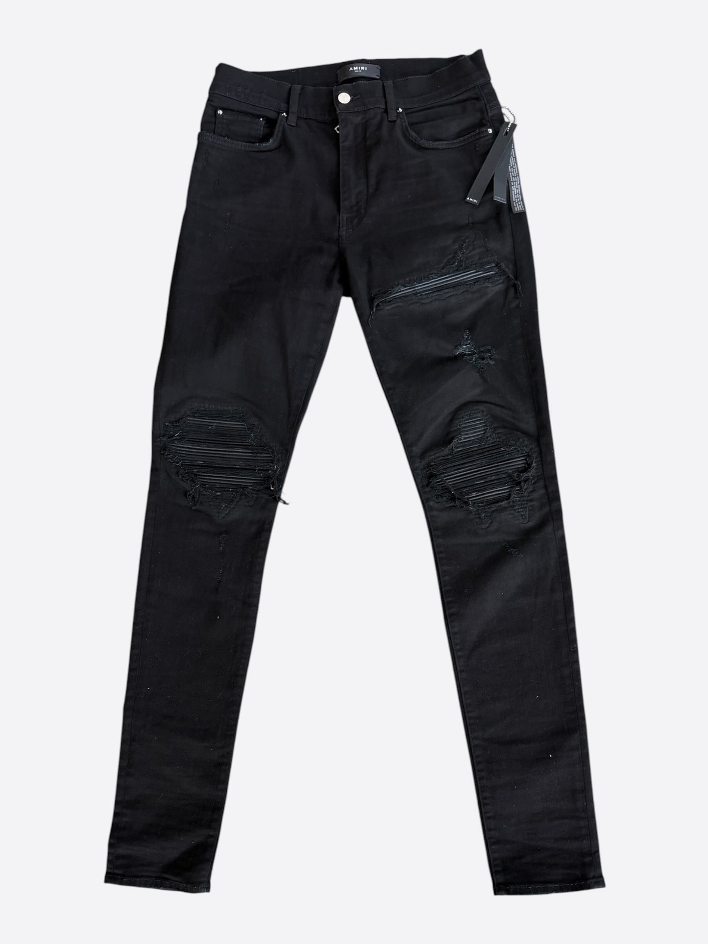 Amiri Black Patch MX1 Jeans
