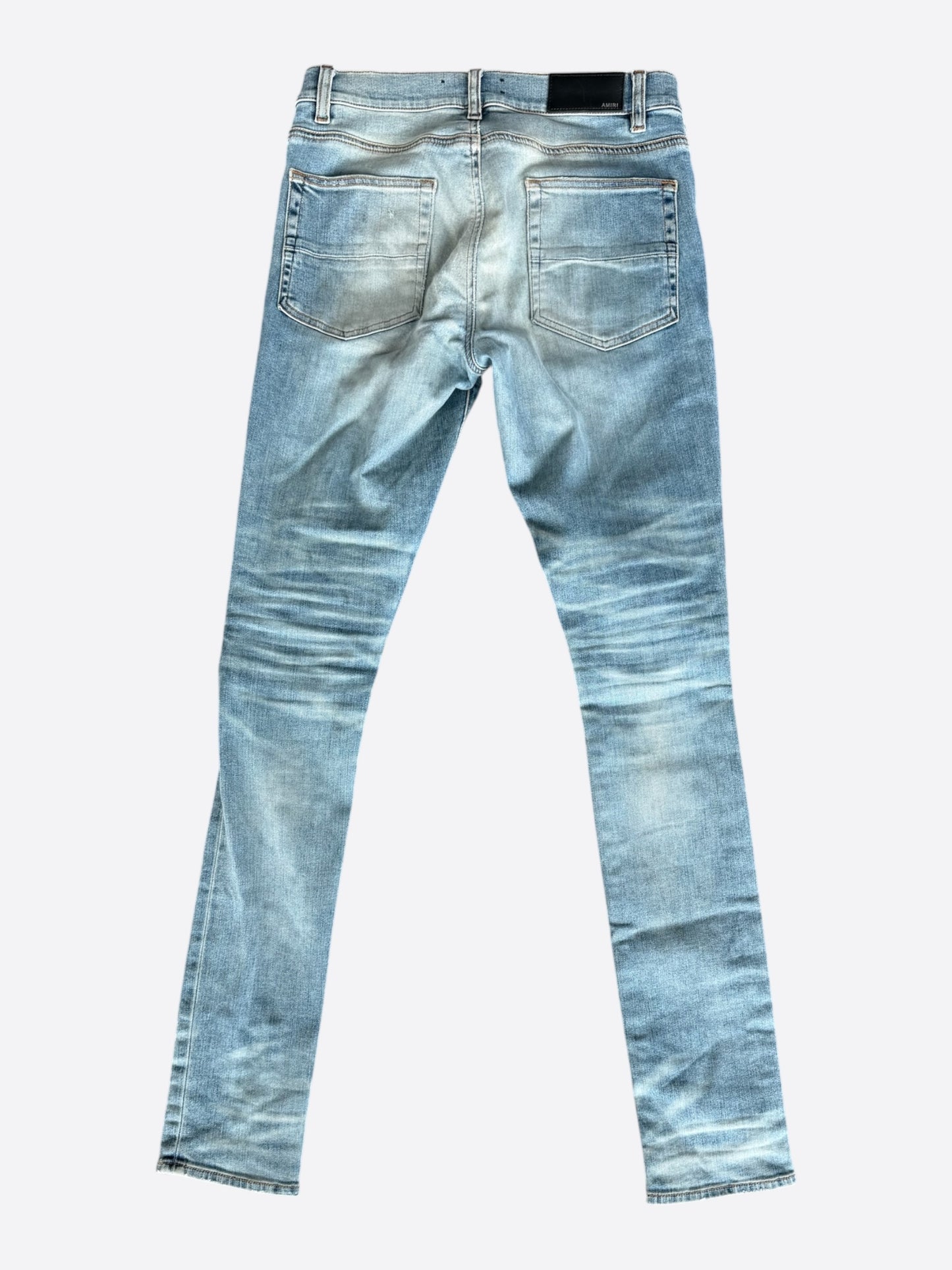 Amiri Clay Indigo Distressed MX1 Jeans