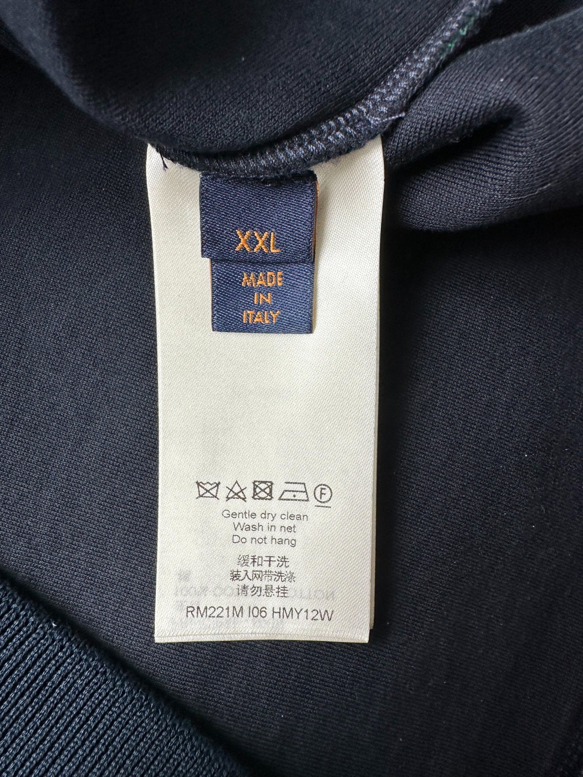 Louis Vuitton Blue & Red Monogram Gradient Sweater – Savonches