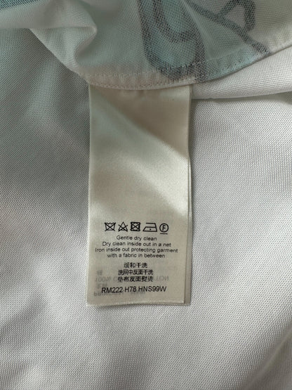 Louis Vuitton White Alien Graphic Button Up Shirt