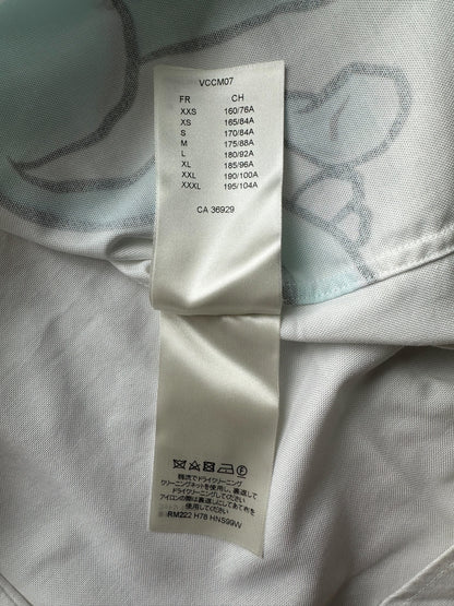 Louis Vuitton White Alien Graphic Button Up Shirt