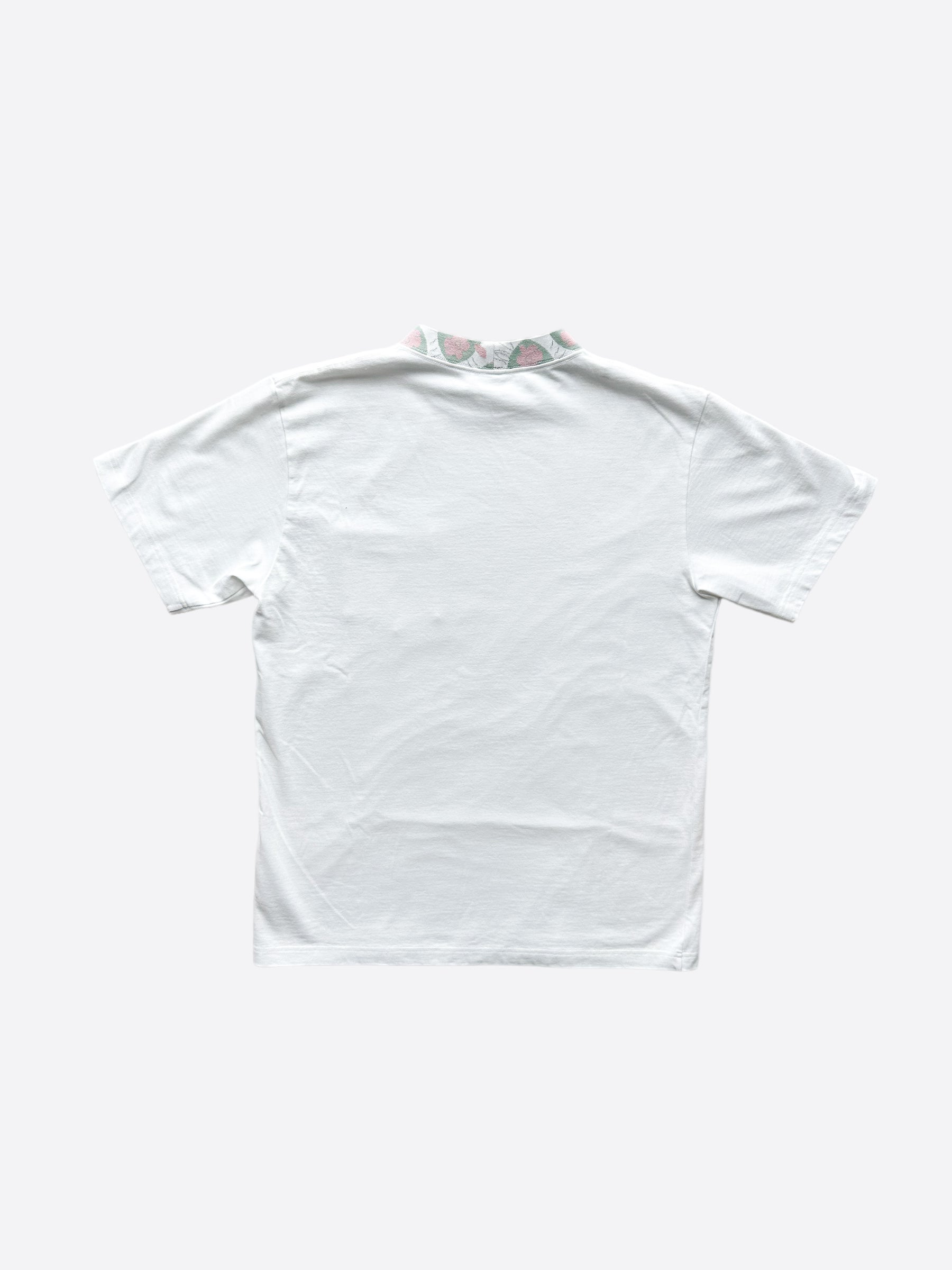 Dior Air Jordan White Embroidered Logo T-Shirt – Savonches